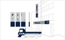 建筑外墙标志，诱导标志，车辆类 - image